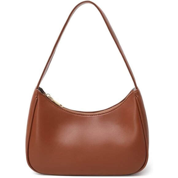Shoulder Bags for Women - Brown - Picture 1 of 8